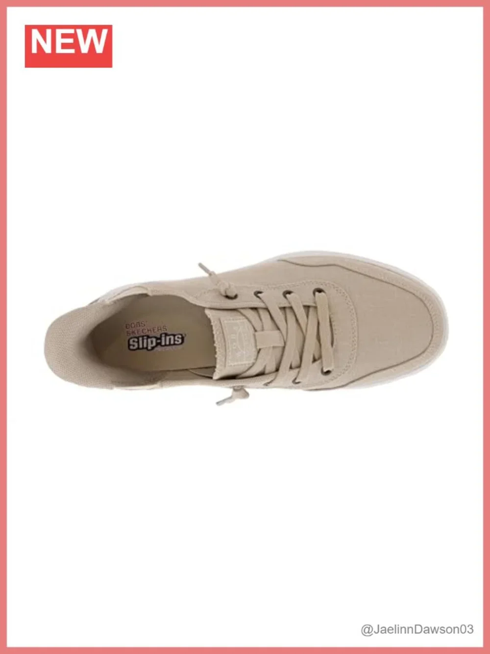 Skechers Slip-Ins Bobs Walking Shoes Memory Foam Linen